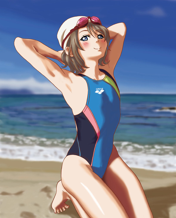 お気に入りの水着でポーズ☆