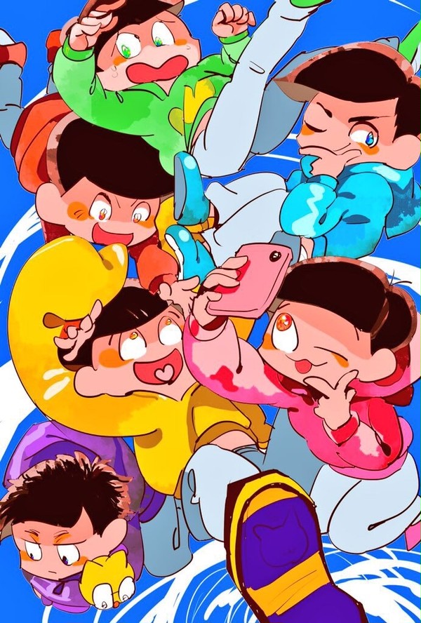 親方ー！空から6子がー！！