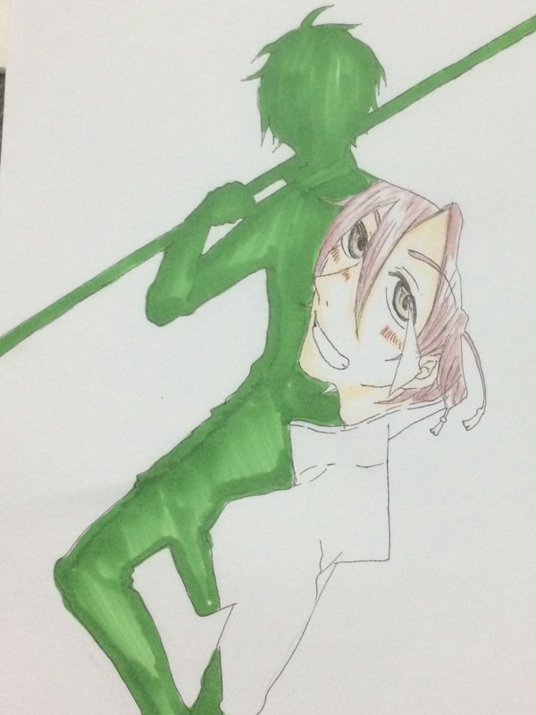 御手杵落書き