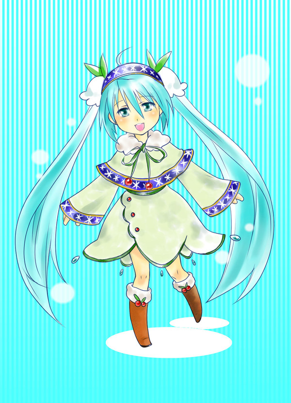冬ミクさん風