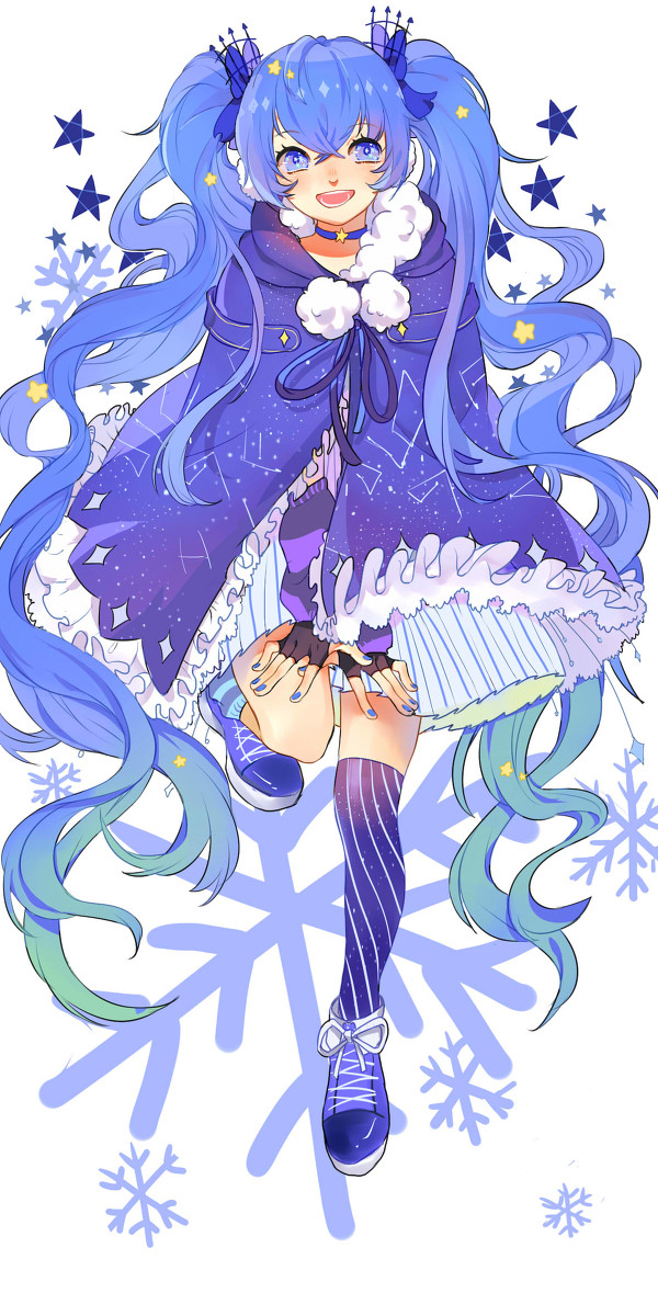 冬の夜ミク