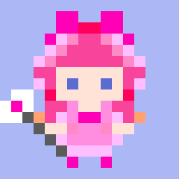 オトカドールあいちゃんがくるーっとまわるドット