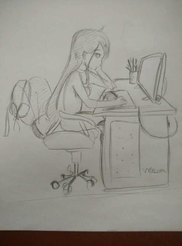 绘图少女