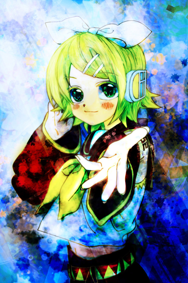 【塗らせて頂きました】鏡音ちゃん