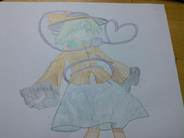 古明地こいし　模写