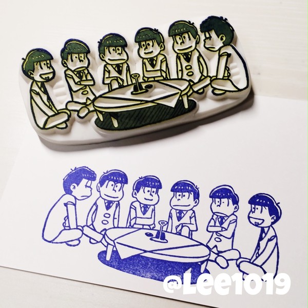 【消しゴムはんこ】おそ松さん2