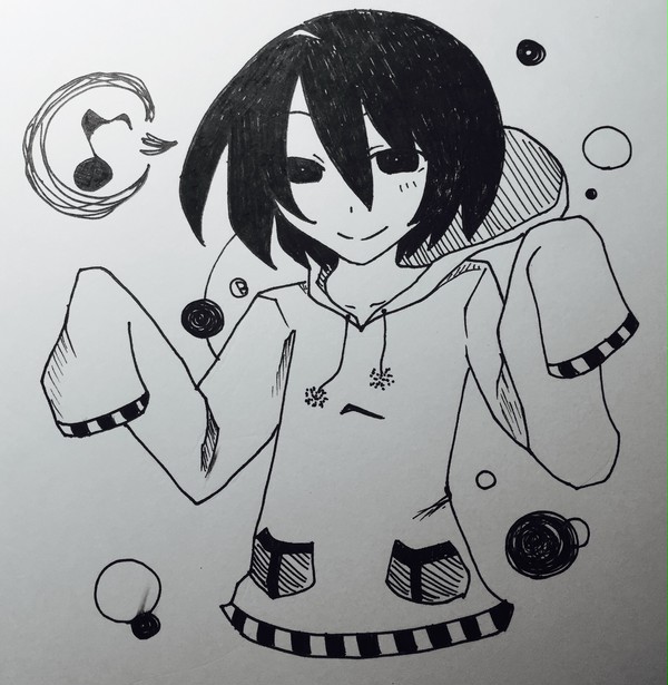 パーカーなんですよー