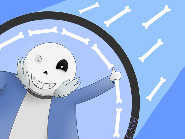 Sans and his bones!