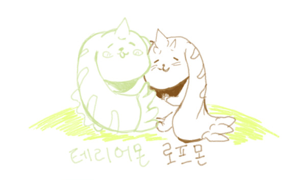テリアもんとロップもん