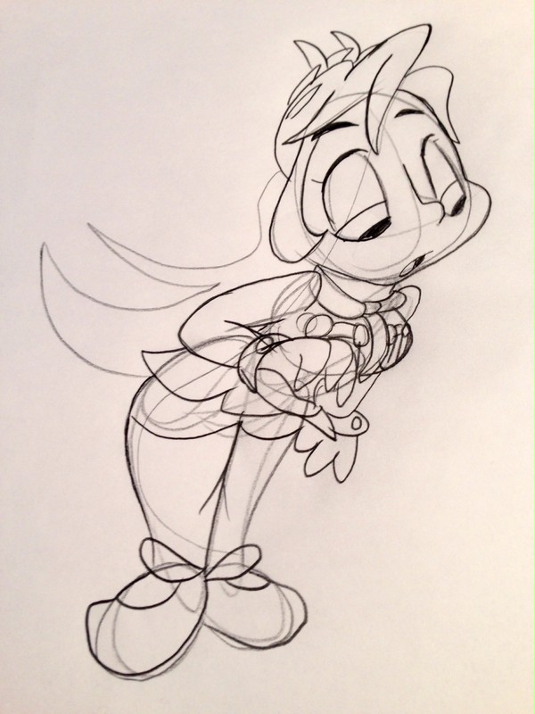 Filia (with a Fred Moore pose)