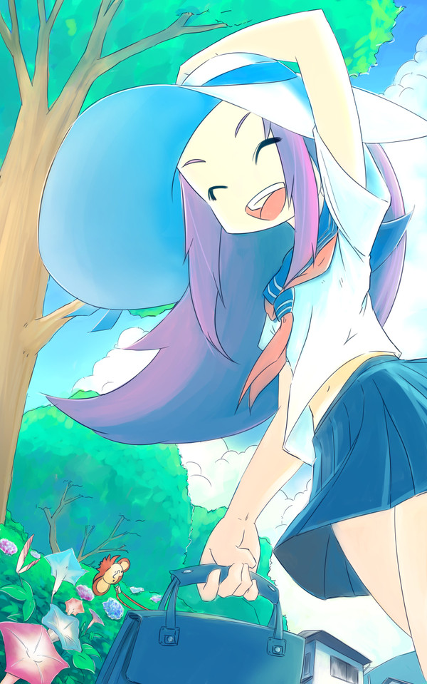 夏の女の子