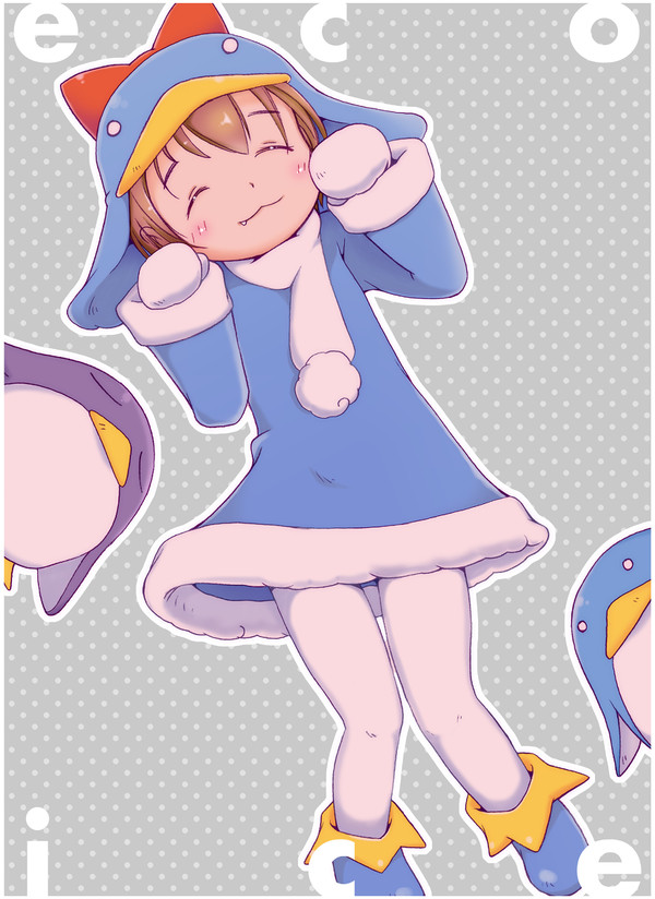 寒くなると、えここちゃんを描きたくなる病