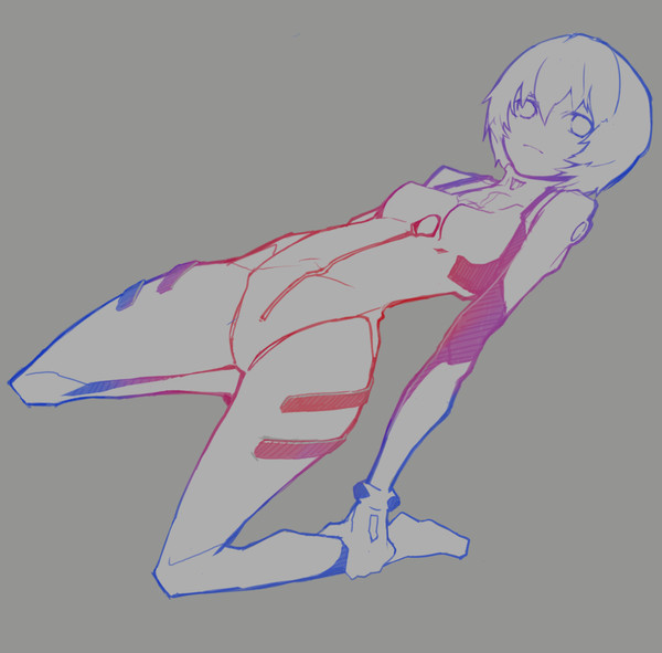 Rei Ayanami.