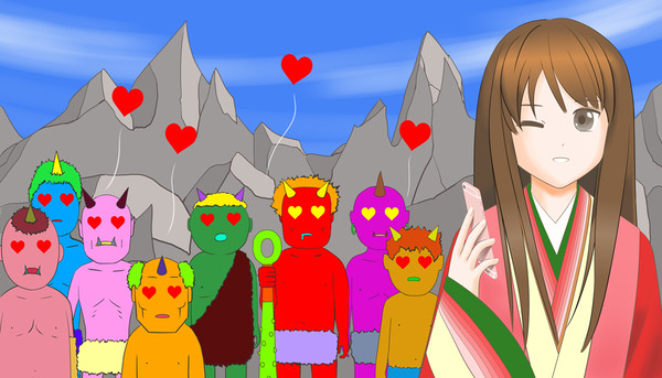かぐや姫、鬼が島へ行く