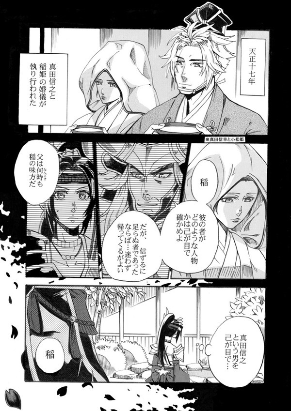 戦国無双4&100万人の戦国無双真田信之アンソロ(過去寄稿分)
