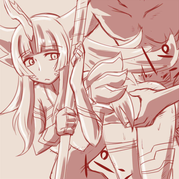 シルヴィ落書き