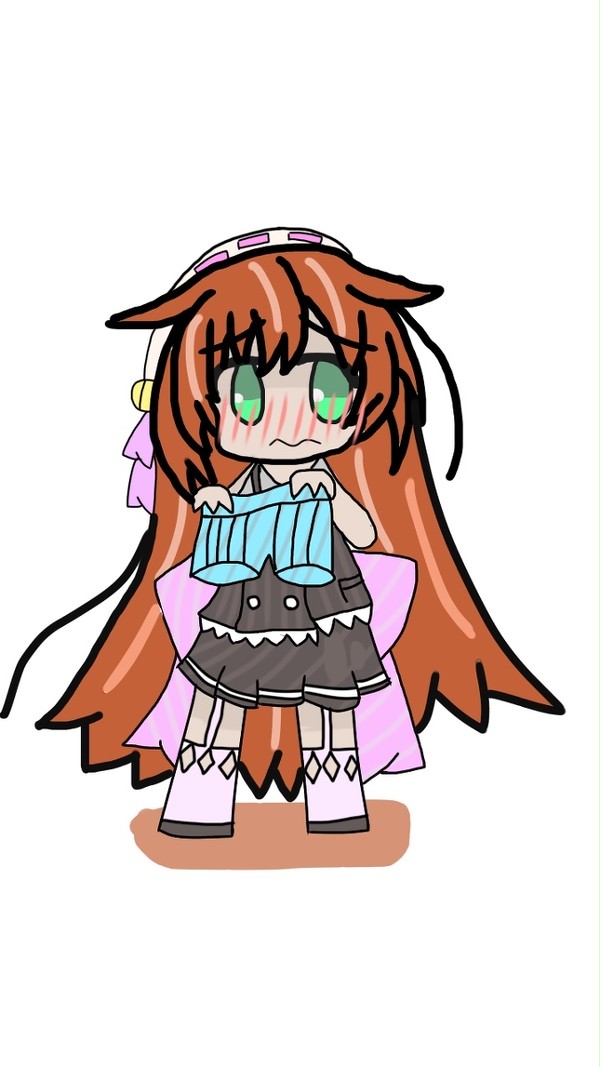 お、お兄さんのパンツ・・・///