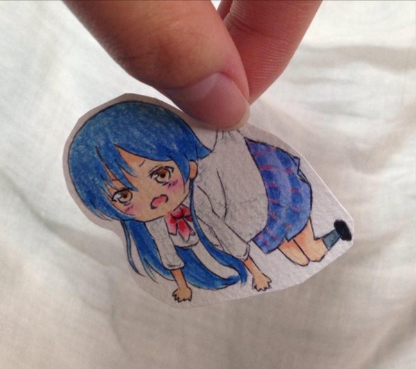 海未ちゃんを掴んでみた。