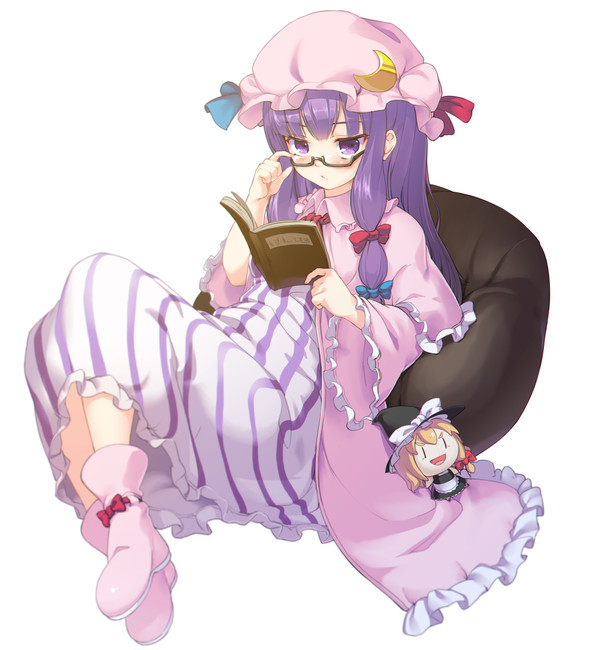 パチュリーwith人をだめにするクッション