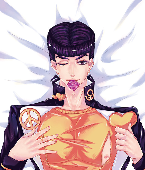 仗助くんのおっぱいマウスパッド❤