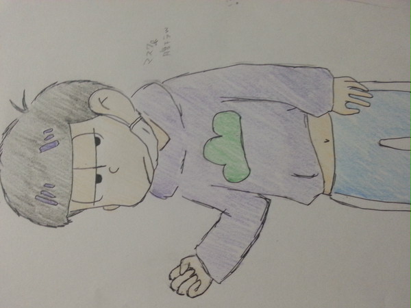 推し松の腹チラが描きたくなっただけ←