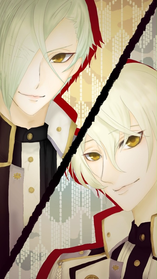 膝と髭