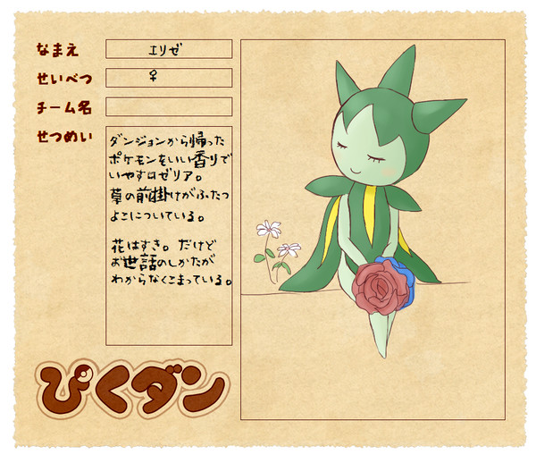 【ぴくダン】エリゼ【キャラシ】