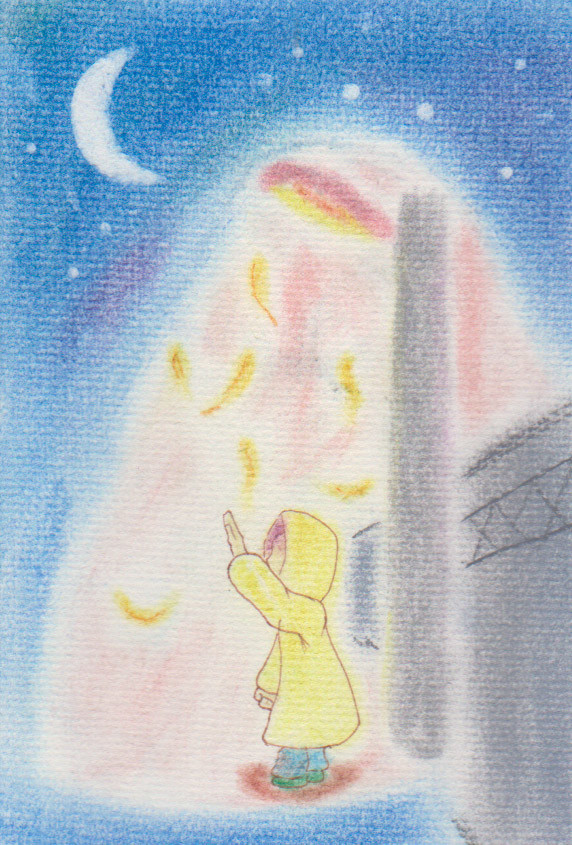 黄色いカラス