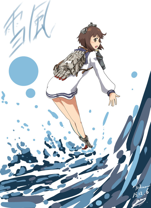 雪風が可愛いから描くのです‼‼
