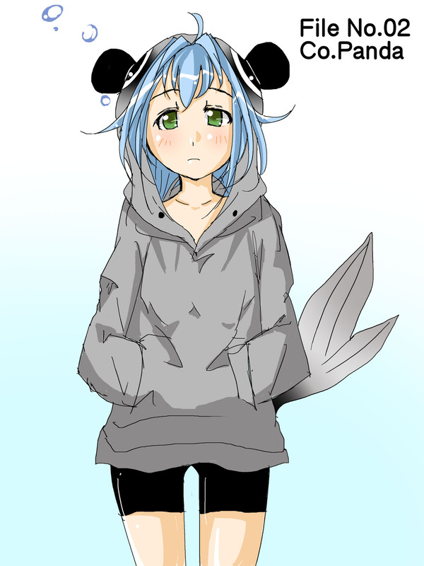 コリドラス・パンダを擬人化してみた