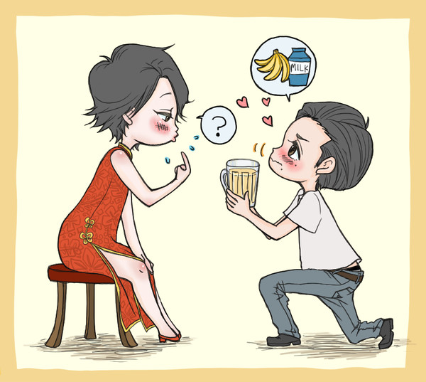 バナナジュース♡