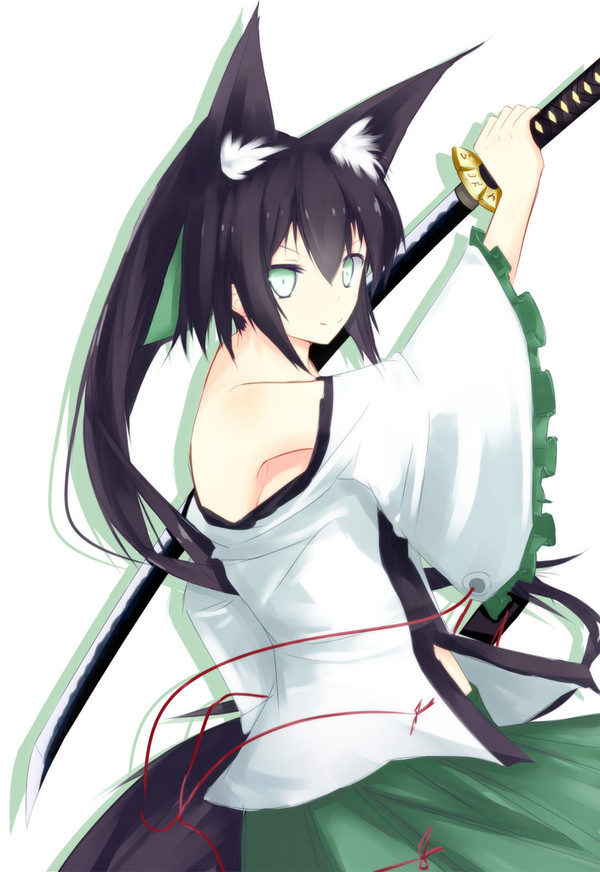 帯刀狐娘