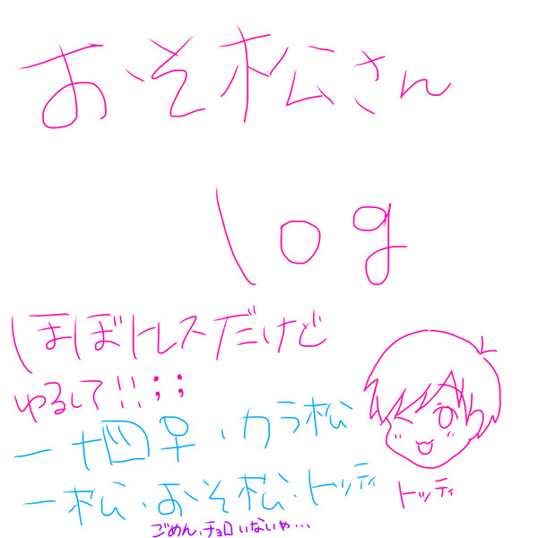 おそ松さんlog