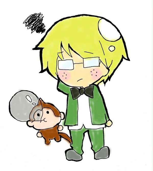 ジェフと風船おさるさん