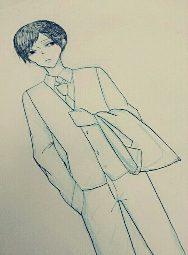 落書きの辻くん