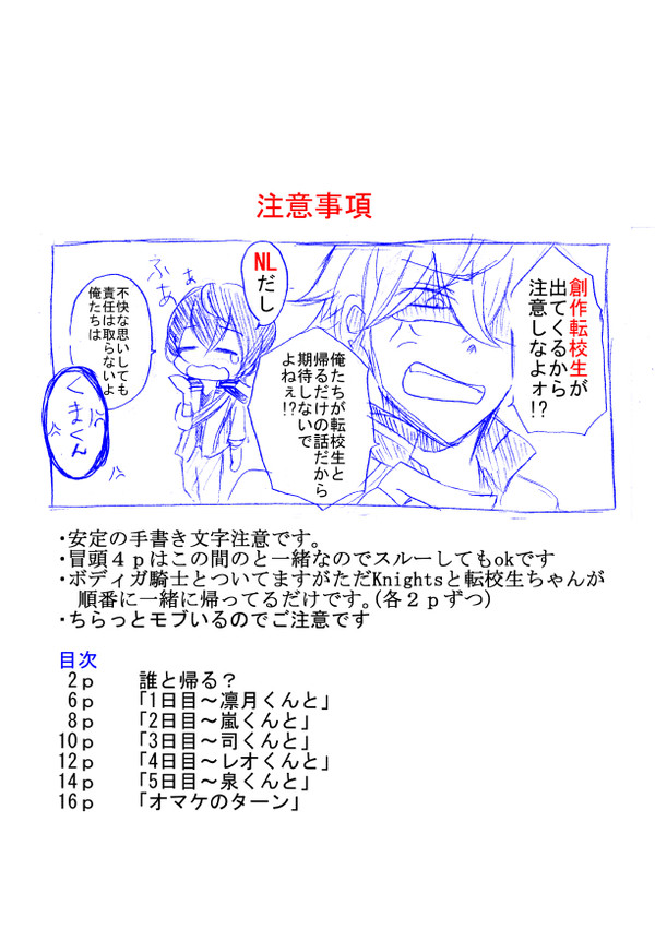 【あんスタNL】ボディガ騎士