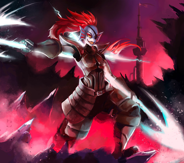 Undyne- "The Wind is Howling