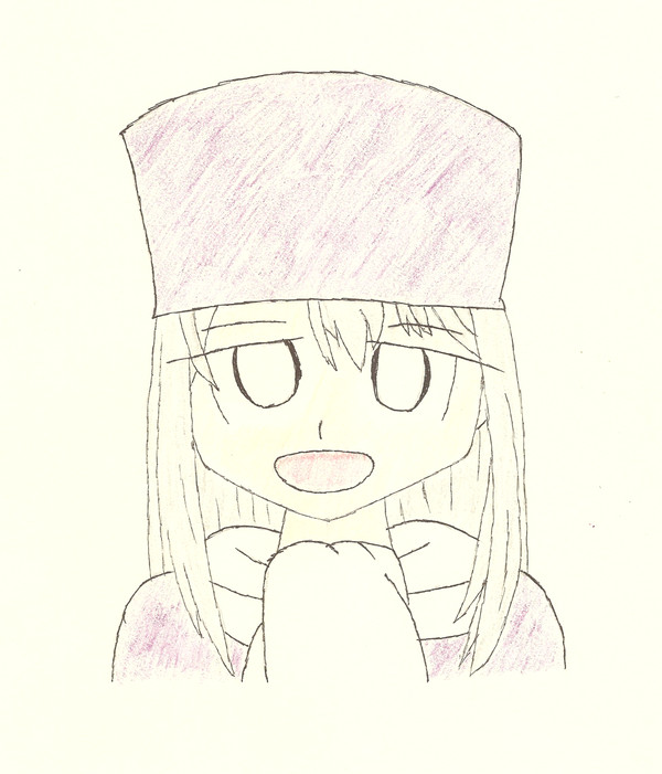 Drawing of Illya