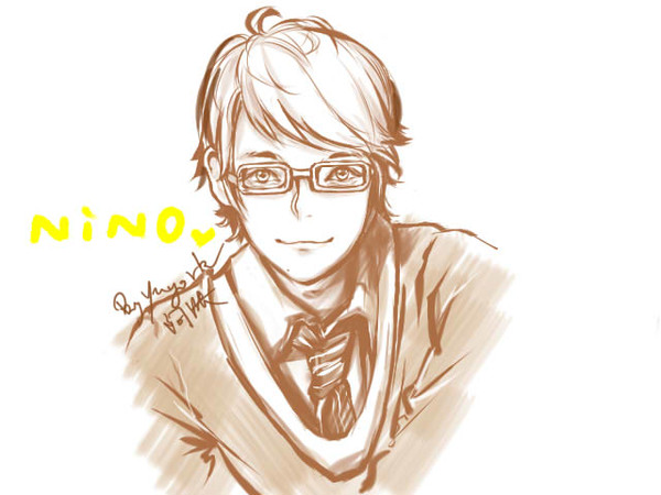 NINO with glasses