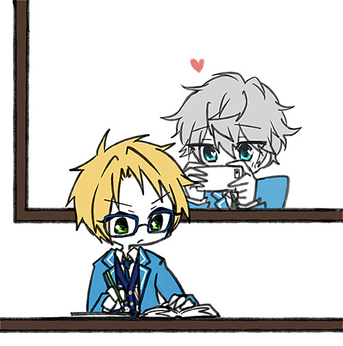 ゆうくん勉強頑張って♥