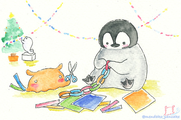 クリスマスの準備なの