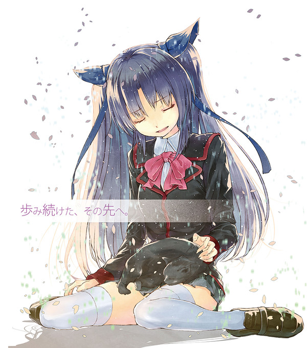 「歩み続けた、その先へ。」表紙【C89新刊小説】