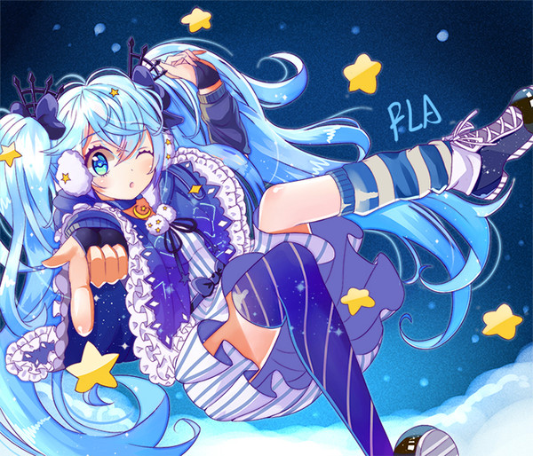 キラキラのミクちゃん