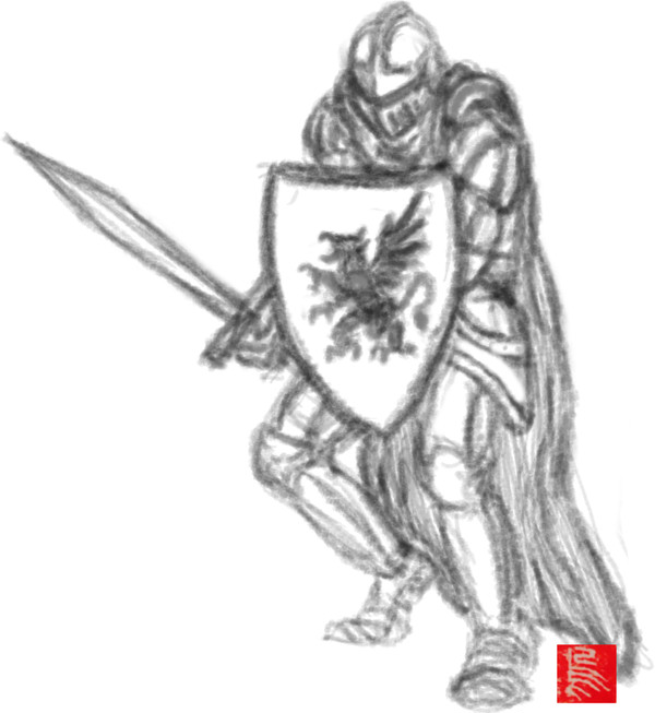 Knight Doodle
