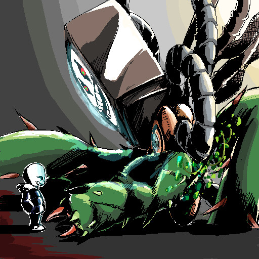sans against Flowey