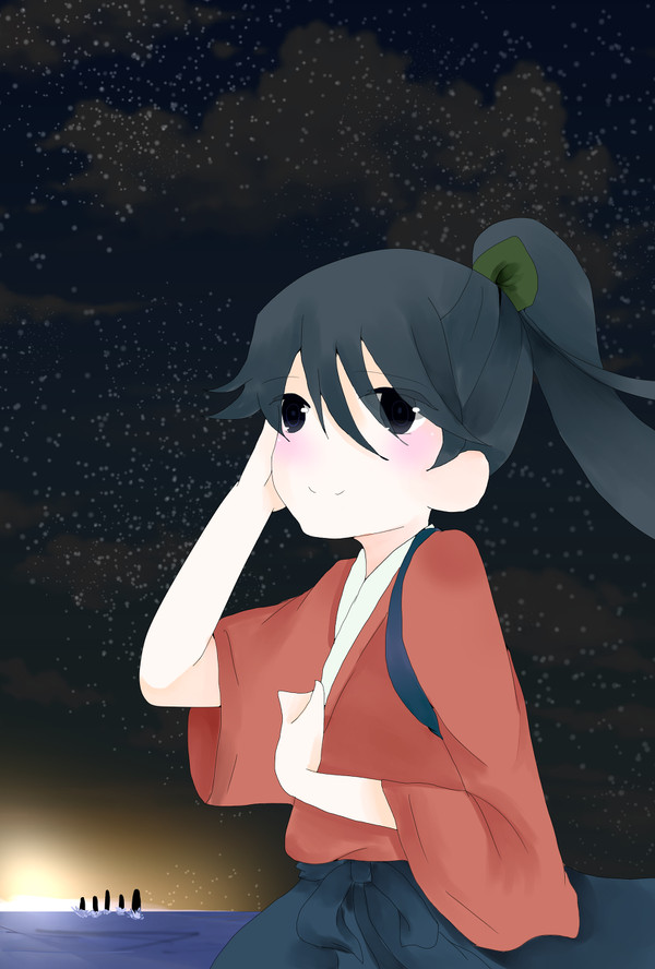 「お疲れ様でした。艦隊が戻ってきましたね。」