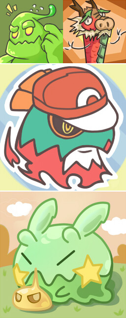 幾張頭像