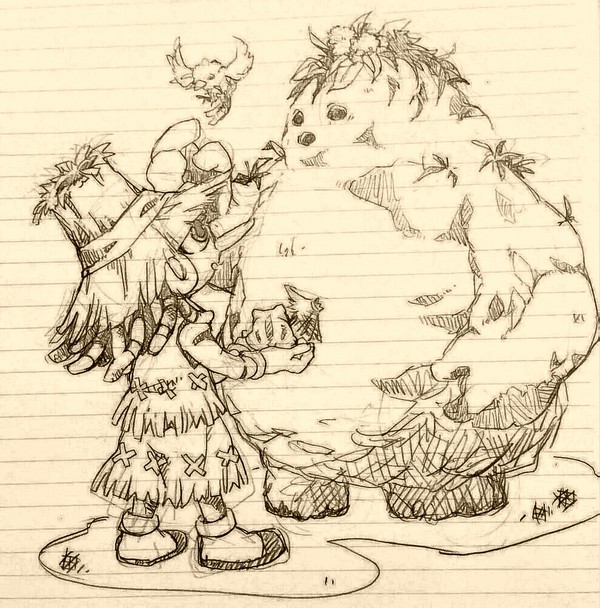 マジバケ落書きまとめ／Twitter
