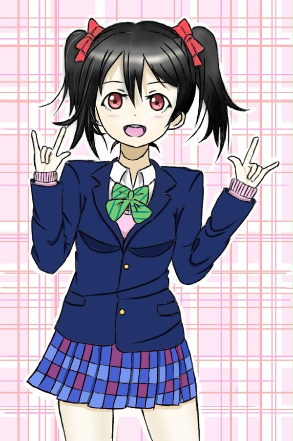 ラブラブ！　矢澤にこ　塗ってみた