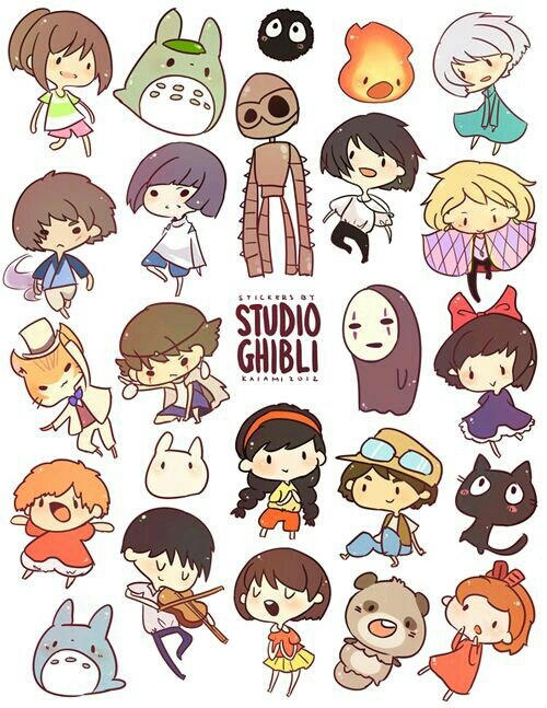 Studio's Ghibli